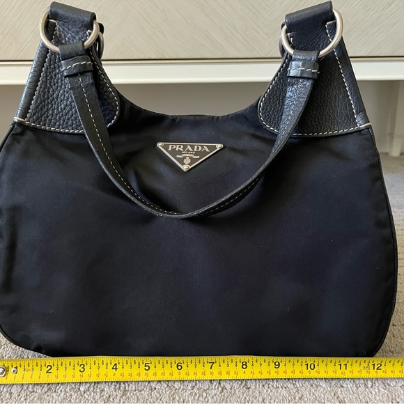 Prada Black Tessuto Shoulder Bag - Picture 4 of 16
